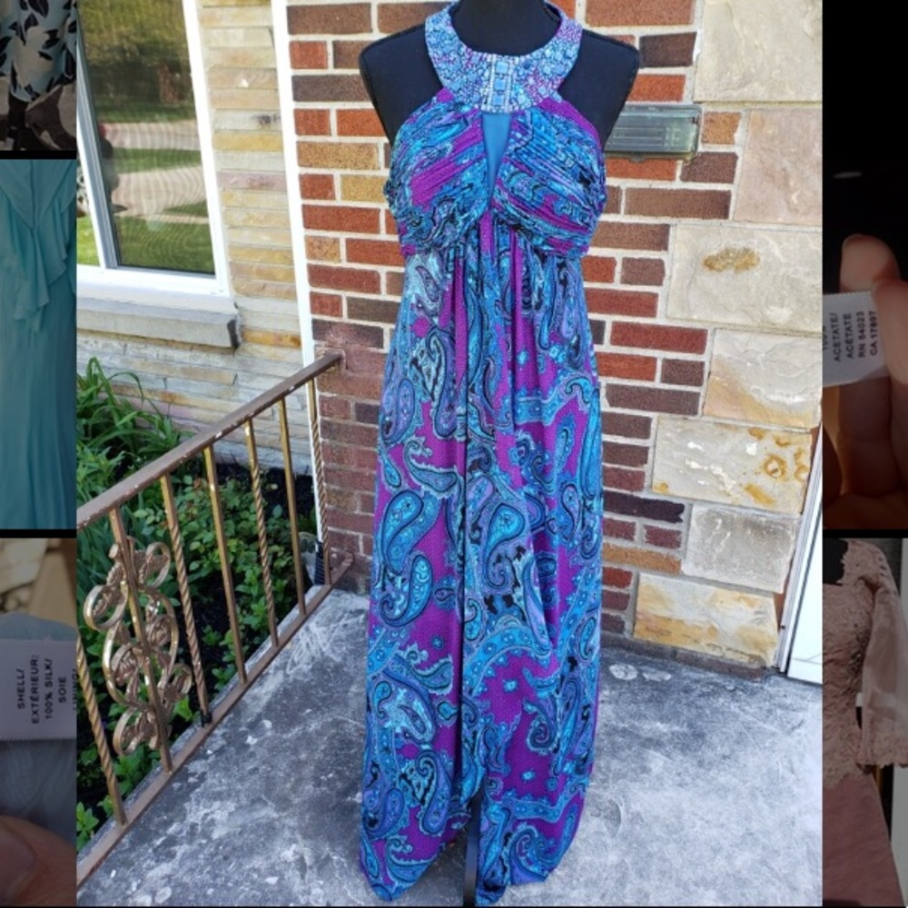 Cachet Dress - Paisley Boho Chic
